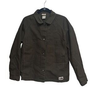 North Face | Berkeley Utility‎ Jacket Dark Green/Gray Women's Sz L NF0A4AG9